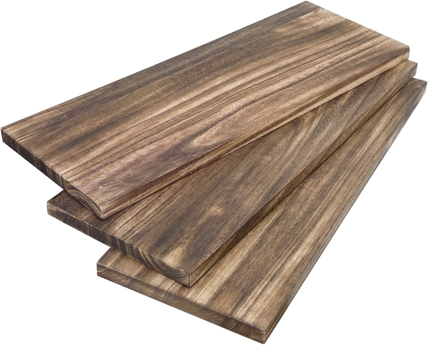 Charred Paulownia Wood Shou Sugi Ban for Making Floating Shelves and Home Decor