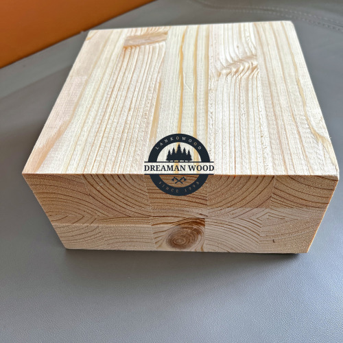 Строительная балка из поперечно-клееного бруса Dreamanwood CLT из лиственницы