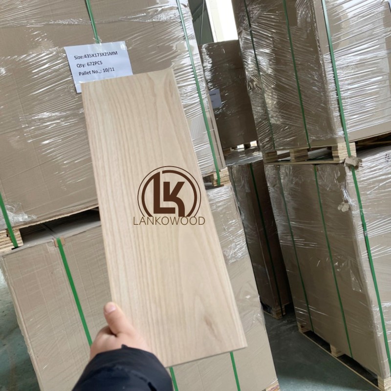 Alveari di Paulownia Pannello di Paulownia per fabbriche di alveari Pannello di Paulownia solido di spessore 22/25 mm