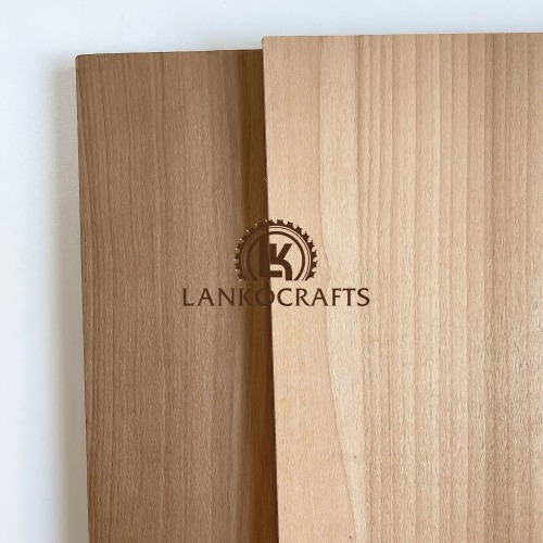 Lankowood Карбонизированная клееная доска из тополя Карбонизированная доска для мебели Размер 18x1220x2440MM