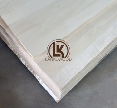 Клееная доска из тополя для использования в мебели