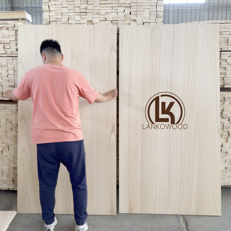 Доска Paulownia Wood Board Paulownia Edge Клееная доска для мебели Lankowood Paulownia Panel