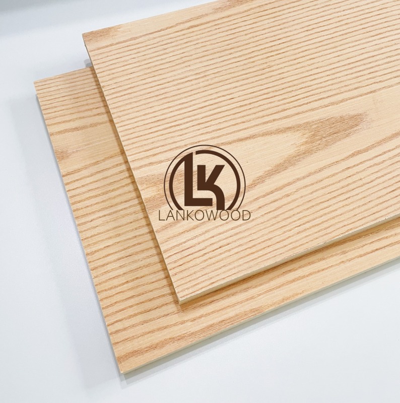 20mm Lankowood Paulownia Blockboard with Oak Veneer Paulownia Core Block Board for Cabinets Funitures