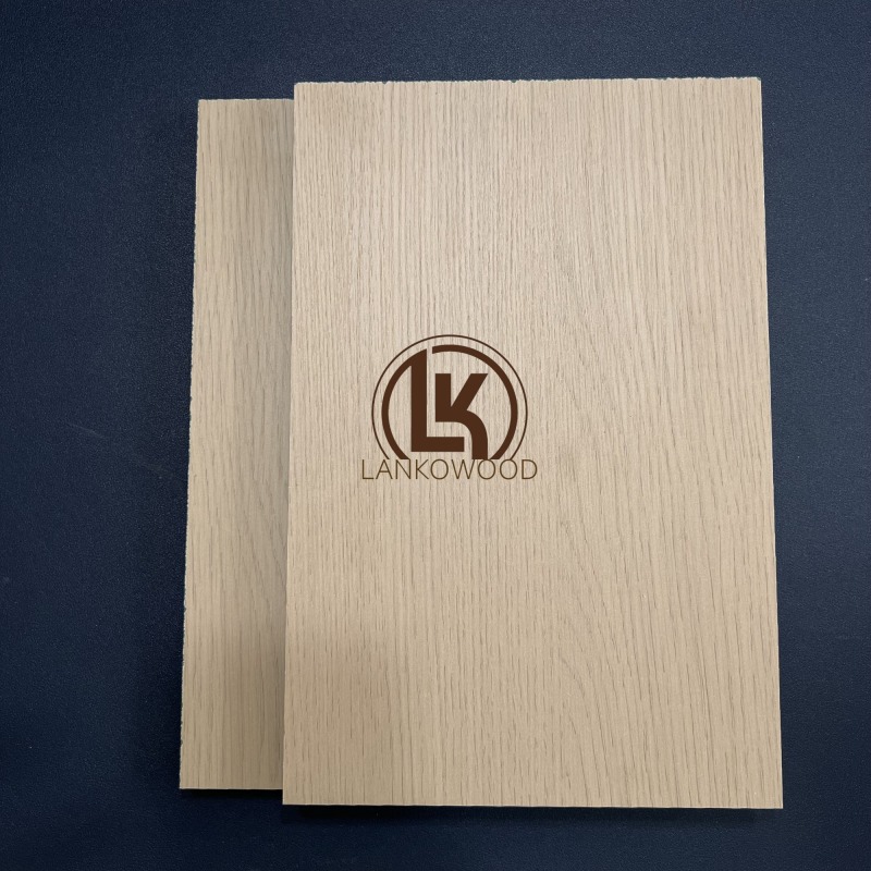 Lankowood HR Melamine Board Humidity Resistant MDF Board with Melamine 720 Density E0 Grade for Kitchen Cabinets Doors