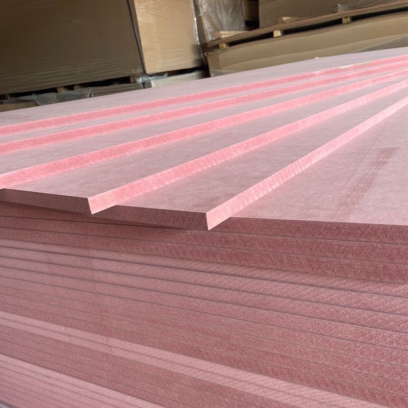 6mm FR Fire Retardant Red MDF Board for Kitchen, Cabinets 4x8