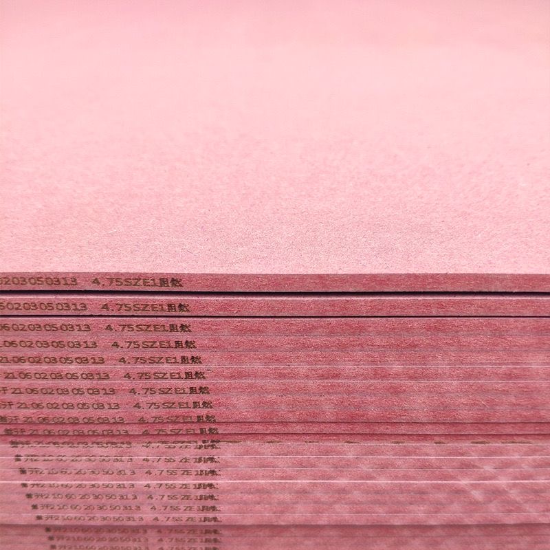 6mm FR Fire Retardant Red MDF Board for Kitchen, Cabinets 4x8