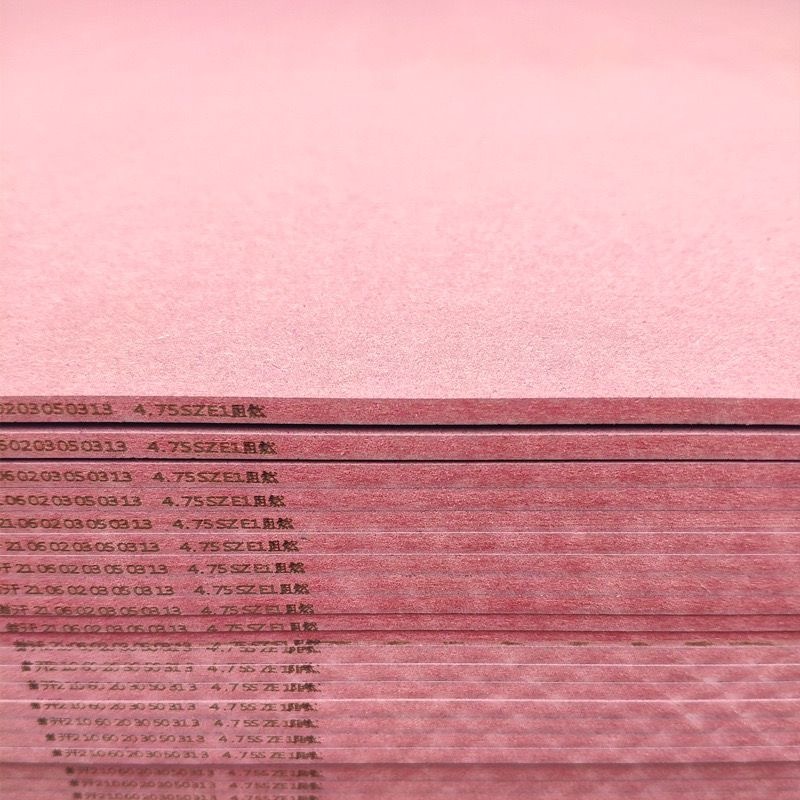 6mm FR Fire Retardant Red MDF Board for Kitchen, Cabinets 4x8