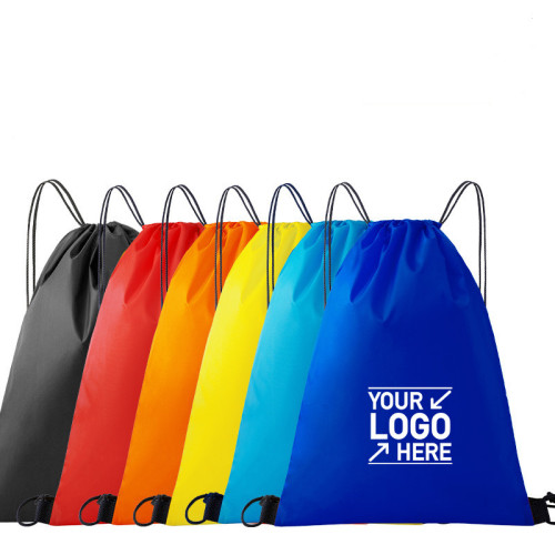 210D Polyester Outdoor Drawstring Backpack