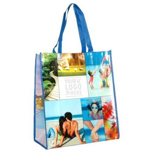 Non-Woven Full Color Laminated Tote and Shopping Bag