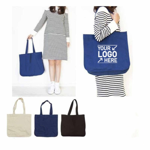 Canvas Tote Bag with Gusset