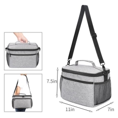 Polyester Oxford Cooler Lunch Bag