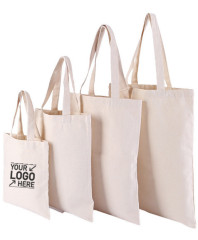 Customized Imprint Canvas Prmotion Gift Shopping Bag