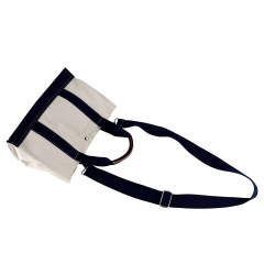 Large Canvas Shopping Tote Bag with Carry Strape