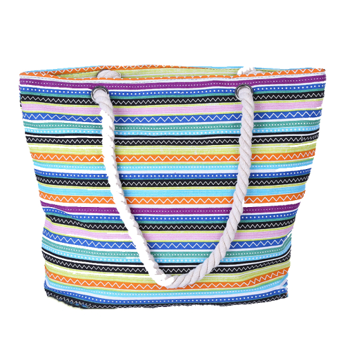 3-Color Beach Bag with Polyester Linning