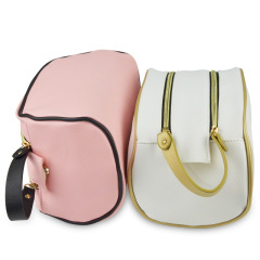 Double Zipper Cosmetics Traveling Bag
