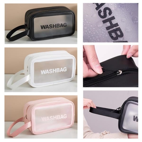 PU Travel Bathroom Beauty Makeup Toiletry Bag Organizers