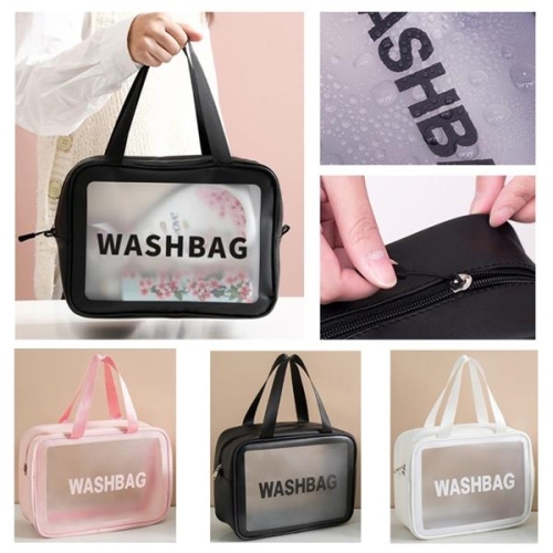 PU Travel Bathroom Beauty Makeup Toiletry Bag