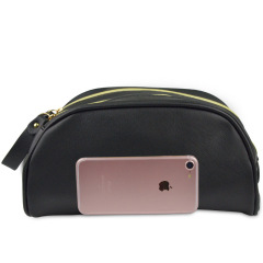 Double Zipper Cosmetics Traveling Bag