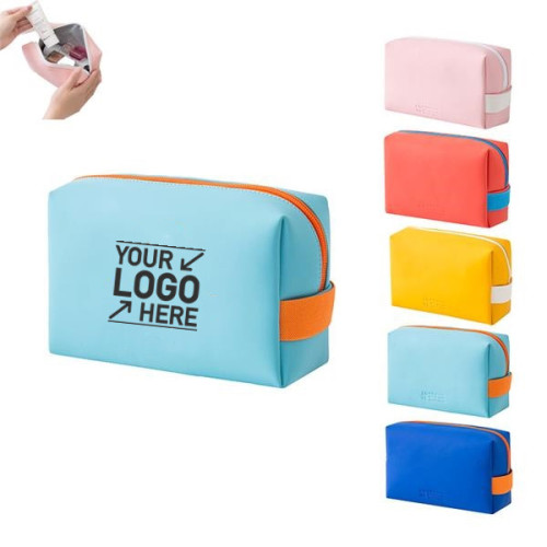 Pu Travel Cosmetic Bag