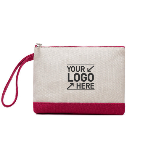 Canvas Zipper Pencil Pouch