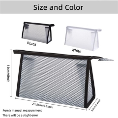 Clear Vinyl Plastic Makeup Bags