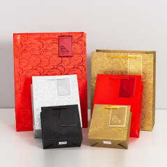 Paper Shopping Bag with Bowknot