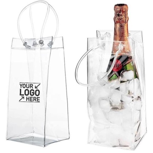 Pvc Clear Wine Pouch Bags