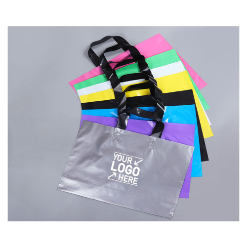 Plastic Gift Shopping Bag with Handle
