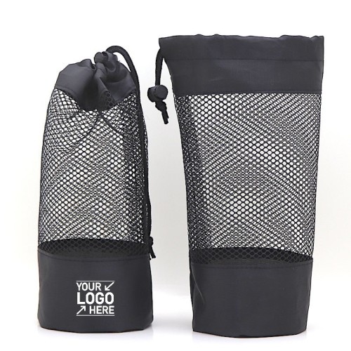 Towel Drawstring Storage Bag, Yoga Roller Drawstring Bag