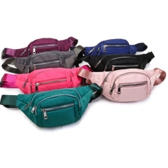Fanny Pack Waist Bag With Three Pockets