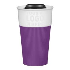 13oz Ceramic Mug With Silicone Sleeve