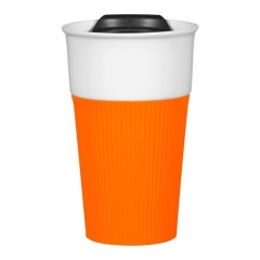 13oz Ceramic Mug With Silicone Sleeve