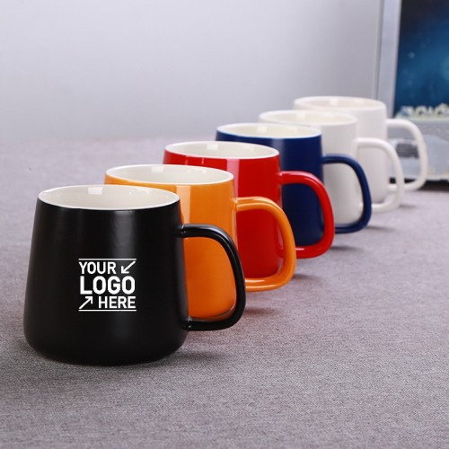 Colored Glazed Ceramic Mug