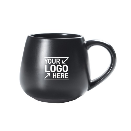 Black Ceramic Coffee Mug