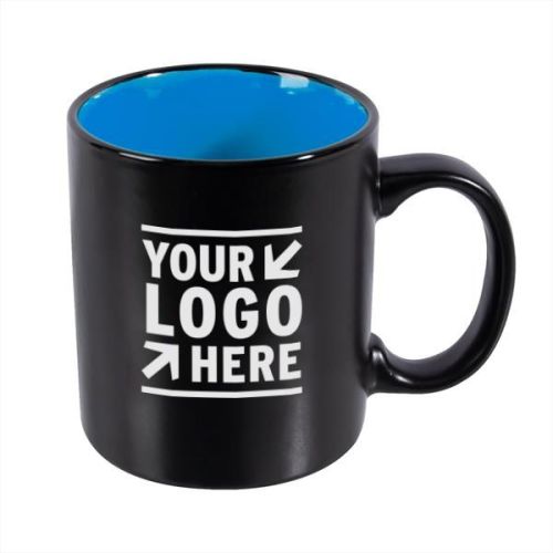 11oz Matte Inner Chroma Mug w/ 1 Color Imprint