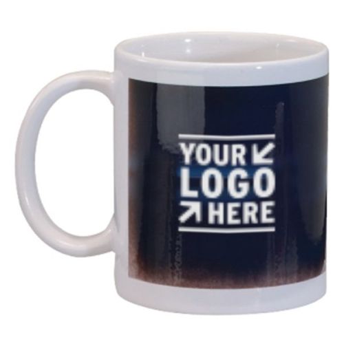 11 oz. White Ceramic Mug w/Full Color Sublimation