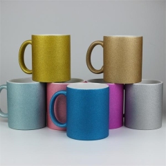 Blank Sublimation Glitter Ceramic Mug