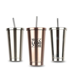 500ml Double Wall Stainless Steel Vacuum Cup