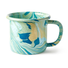 Customized Full Colorful Enamel Mug