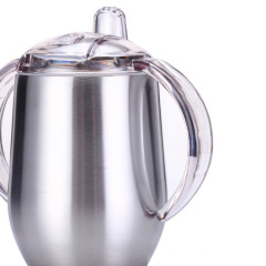 10oz Stainless Steel Mug with Double Handle