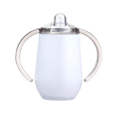 10oz Stainless Steel Mug with Double Handle