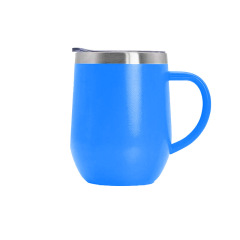 12 oz. Stainless Steel Wine Tumbler with Handle