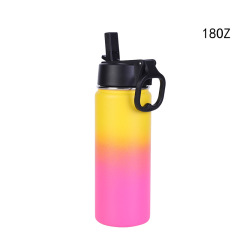 18oz/32oz/40oz/64oz/87oz Sports Large Capacity Water Bottle Vacuum Flask