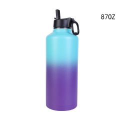 18oz/32oz/40oz/64oz/87oz Sports Large Capacity Water Bottle Vacuum Flask