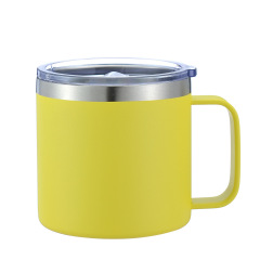 14 Double Wall Insulated Stainless Steel Coffee Mug