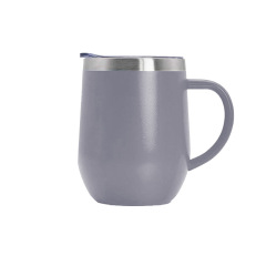 12 oz. Stainless Steel Wine Tumbler with Handle