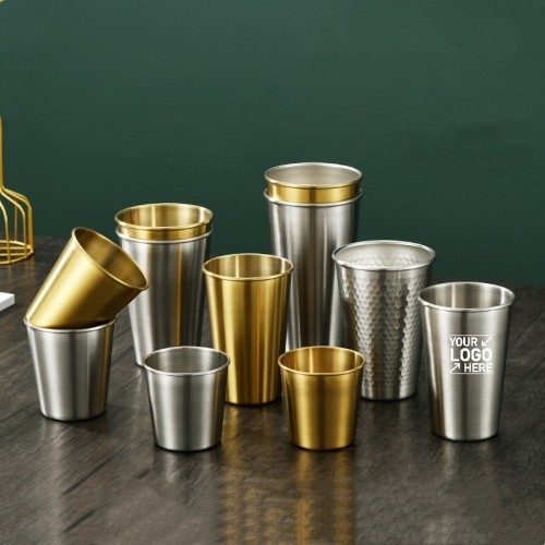 Single Wall 304 Stainless Steel Coffee Mug, Drinking Cup