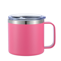 14 Double Wall Insulated Stainless Steel Coffee Mug