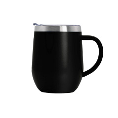 12 oz. Stainless Steel Wine Tumbler with Handle