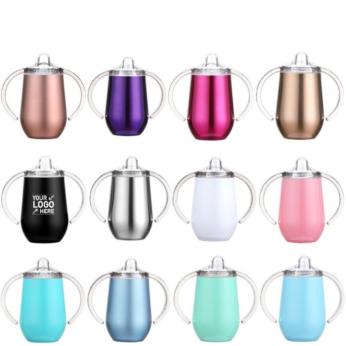10oz Stainless Steel Mug with Double Handle